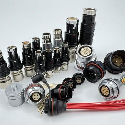 Good price Panel Mount Circular Waterproof IP68 Electrical Connectors 500 Mating Cycles online
