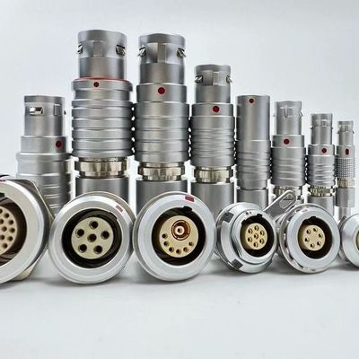 Good price BEXKOM Circular Push Pull Connectors Metal Cable End Fittings IP50 IP68 online