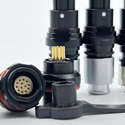 Good price UL Certified Industrial Electrical Circular Push Pull Connectors SF6 5000 Cycle online