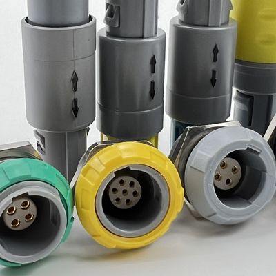 Good price ISO9001 Fastest Quick Circular Plastic Connectors For Medical Equipment online