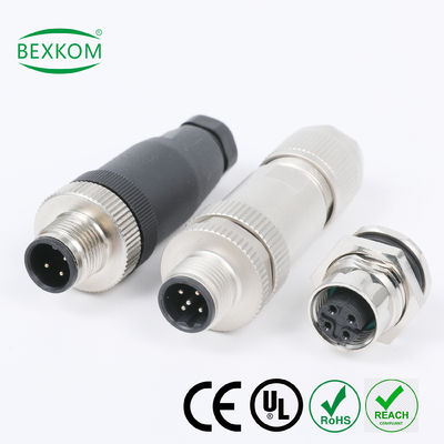 Industrial Connector M5 M8 M9 M12 M16 M23 Screw Locked 