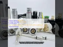 Coaxial ip68 High Current Circular Connector 26 Signals Insulator For Endoscopy